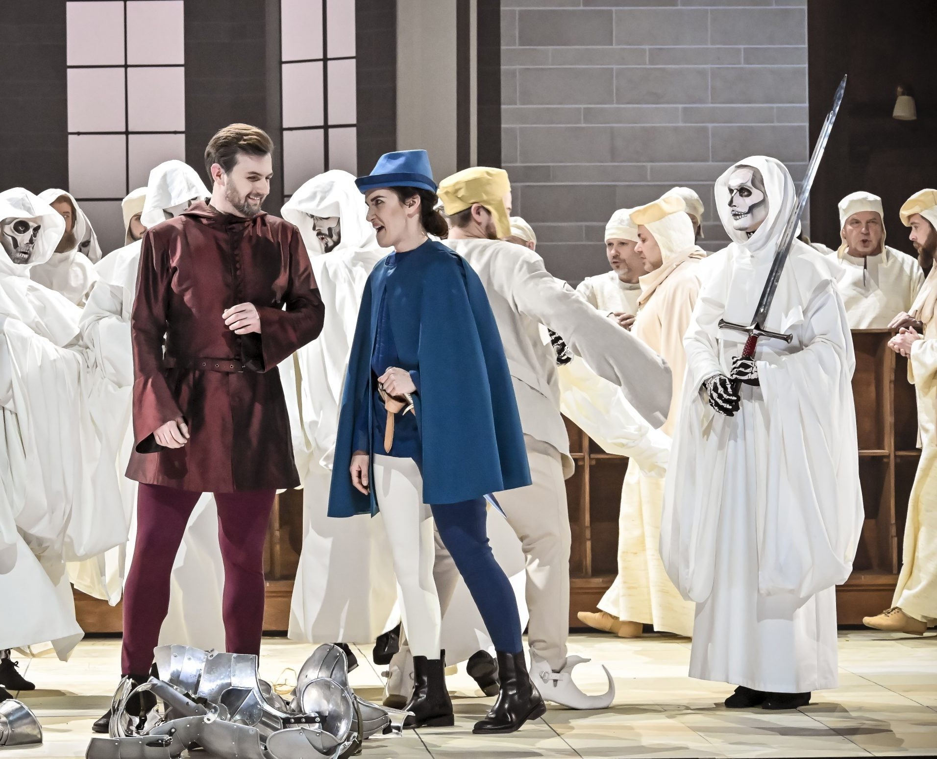 Čertovu stěnu v Brně doplňují čertíci