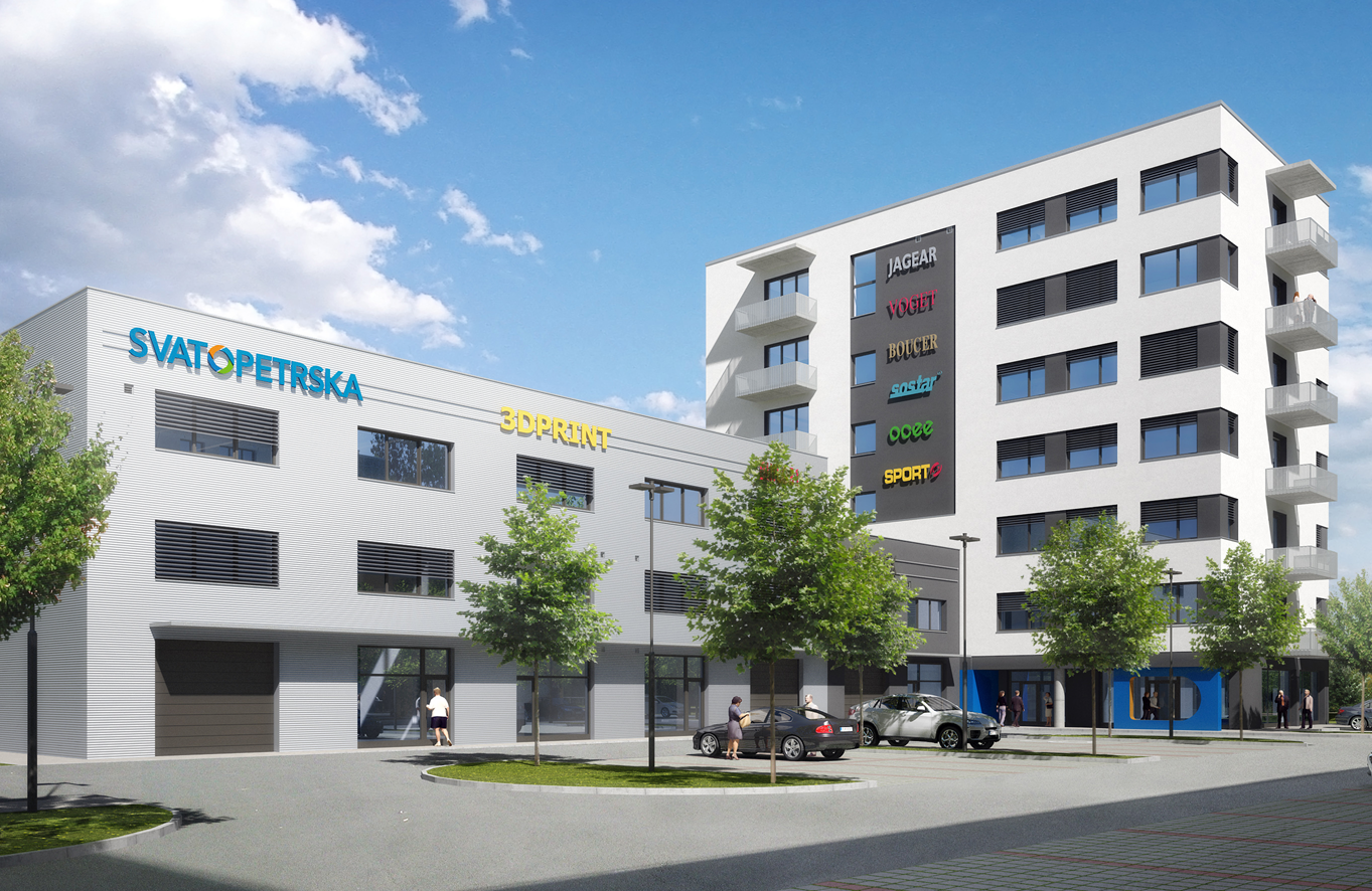 Brownfield přestavěli na Inovační centrum Svatopetrská